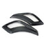 2Pcs Fender Universal Car Decoration Vent ABS Bonnet Air Flow Intake Hood - 3