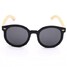 Fashion Glasses UV400 Sunglasses Bamboo Eyewear Legs - 12