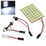 Festoon SMD LED Car Interior T10 48 BA9S DC 12V Light Panel - 1