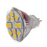 6.5w Warm White Mr11 Smd5050 2pcs 600lm Cool White Decorative 12led Dc12v - 5