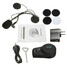 Interphone With Bluetooth Function Motorcycle Helmet Intercom 500M Headset - 6
