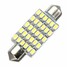 42mm Interior Festoon 12V LED SMD Light Lamp Bulb Car Pure White Dome - 2