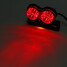Dual Twin DC 12V Motorcycle Integrated Tail Lamp LED Brake License Plate Turn Signal Light - 10
