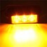 Yellow 12V 3W LED Emergency Waterproof Strobe Flashlightt - 6