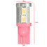 0.17A 10pcs Pink 2.3W 20Lm Lamp Light Color LED Side Indicator T10 5730 - 3