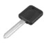 60 Uncut Ignition Black Car Key Nissan Transponder Chip Replacement - 1