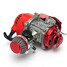 Racing ATV Dirt Bike 49cc Engine Red Manual Mini Pocket Air Cooled Minimoto - 2