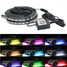 Wireless Control APP 4pcs LED Interior Neon Car Decoration Voice Strip Light - 2
