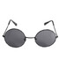 Glasses Metal Frame Lens Shades Sunglasses Round Dark - 3