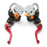 8inch Motorcycle Brake Levers Universal Pair Master Cylinder Reservoir 22mm CNC - 3