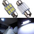 6 SMD Light Bulb Festoon Dome Map Interior LED 5630 31MM - 2