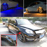 Wheel Universal Automobile LED Car Chassis Lamp 4pcs Light Eyebrow Strobe Flashing Light - 5
