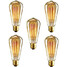 E27 Club Light 220-240v 5pcs Restaurant Incandescent St64 - 1