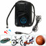 12V Portable Bed Motorcycle Car Bike Inflator Tyre Ball Pump digital Air Compressor - 1