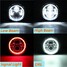7Inch Round Signal Lamp Headlight For Harley Jeep Beam LED DRL Hi Lo Halo - 5
