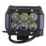 SUV ATV Projector Lamp Car Bright 6LED Work Light Spotlight 18W 12V White - 2