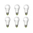 6 Pcs Cob 10w Ac 100-240 V A19 E26/e27 Led Globe Bulbs Cool White A60 - 1