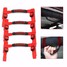 Car Handle Jeep Wrangler 4pcs Red Offroad Car Kit Roll Bar Top Grab Handle - 1