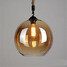 Glass American Loft Rope Pendant Lights Bar Restaurant Decoration Light Retro - 1