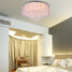 Flush Mount Modern/contemporary Dining Room Living Room Bedroom Electroplated Feature For Crystal Metal - 4