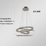 Island Modern/contemporary Led Tiffany Crystal Rustic Electroplated Metal - 2