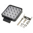 LED Work Light Flood Driving Beam 3200LM Square 27W SUV Truck Lamp For Offroad - 3