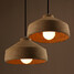 Color Retro Pendant Light Ceiling Cement Grey - 1