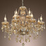Living Luxury Modern Lights Crystal Chandelier - 1