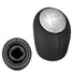 Black Leather Renault Cap 6 Speed Car Gear Stick Shift Knob - 1