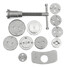 12pcs Rewind Cylinder Car Repair Tool Wheel Piston Brake Caliper Disc Pad - 1