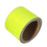 Conspicuity Reflective Fluorescent Tape Film Sticker Safety Warning Yellow - 3