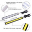 Vehicle DRL 12V LED Driving Daytime Running Light COB - 3