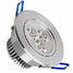 110v/220v Ceiling Lamp Dimmable Led 3w Recessed Spot Light Downlight - 2