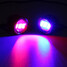 LED Eagle Eye Lamp Bicycle Motorcycle Light DRL Strobe Flash 2Pcs Car ATV - 12