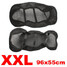 Breathable Protector Motorcycle Scooter Black Net Seat Cover 3D - 7