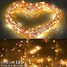 Led String Lights Light Wire Light Waterproof Warm White Leds Copper String Light Starry - 2