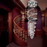 Pendant Light Modern/contemporary Chrome Living Room Hallway Feature For Crystal Metal - 4