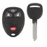 Car Ignition Key 315Hz Keyless Entry Remote Fob 4 Button Replacement Chevrolet - 2