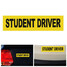 Student Sign Caution Magnet Reflective Decal Driver Safety Warming Car Sticker - 1