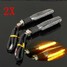 Signal Indicator Blinkers Amber 4pcs Light Shell Motorcycle LED Turn Carbon Body - 3