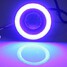 Blue White 3inch Ring LED Halo Projector Fog COB Light Headlight Angel Eyes 12V Car - 8