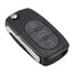 Chip ID48 433MHZ Button Flip Remote Key Fob A3 A4 A6 - 3