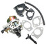 Carburetor with 13HP GX340 Kit For Honda GX390 Insulator Gasket - 5