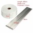 Turbo Manifold Header 5cm x 1.5mm Insulation 10m Shields Heat Exhaust Header Pipe Wrap - 2