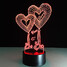 100 Love 3d Led Lights Heart Gifts - 4