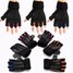 Half Fitness Cycling Lifting Size Working Finger Gloves Motorcycle Bicycle Outdoor Sports - 1