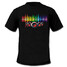 Visualizer T-shirt Music And Vu-spectrum Dancer - 1