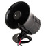 Alarm Car Motorcycle Horn Electronic Van Truck Bell Loud Speaker Siren Sounds - 1