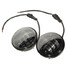 4.5 Inch Headlight Black 2Pcs Harley Motorcycle Passing 6000K LED Spot Fog - 3