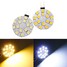 G4 White Bulb 5050 SMD 12V 15 LED Light Pure Car Boat Warm - 1